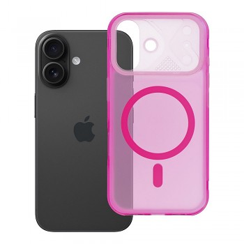 Kryt Aurora s MagSafe pro iPhone 16 růžový