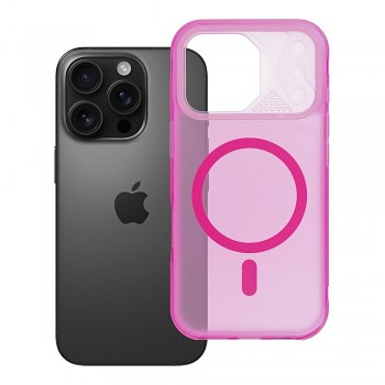 Kryt Aurora pro iPhone 16 Pro s MagSafe růžový