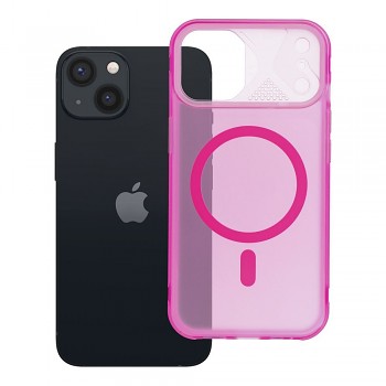 Kryt Aurora pro iPhone 13 s MagSafe růžový