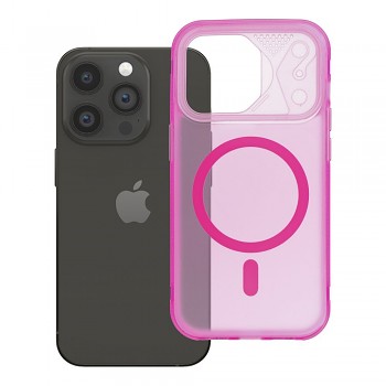 Kryt Aurora s MagSafe pro iPhone 14 Pro růžový