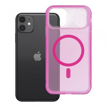 Kryt Aurora pro iPhone 11 s MagSafe růžový