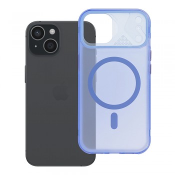 Kryt Aurora pro iPhone 15 s MagSafe modrý