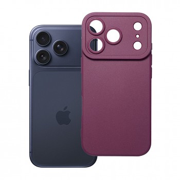 Kryt Matt 2.0 pro iPhone 18 Pro / 17 Pro tmavě višňový