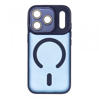 Kryt Variete Mag Cover pro iPhone 18 Pro Max / 17 Pro Max kompatibilní s MagSafe tmavě modrý