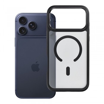 Kryt Forcell F-Protect Smoke Hybrid Premium pro iPhone 18 Pro Max / 17 Pro Max kompatibilní s MagSafe černý