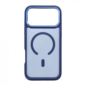 Kryt Forcell F-Protect Smoke Hybrid Premium pro iPhone 18 Pro Max / 17 Pro Max s MagSafe tmavě modrý