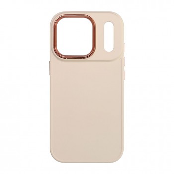 Kryt Frame pro iPhone 18 Pro / 17 Pro antická bílá
