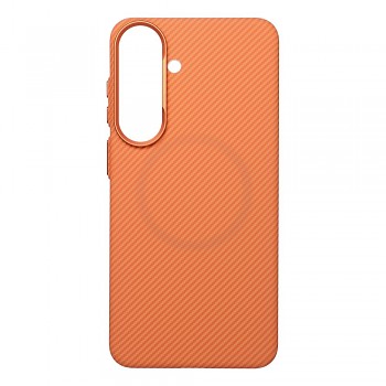 Kryt K-Look pro Samsung Galaxy S26 FE s MagSafe oranžový