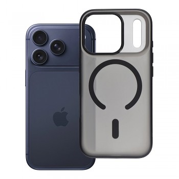 Kryt Flexline Mag Cover pro iPhone 18 Pro / 17 Pro kompatibilní s MagSafe černý