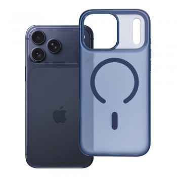 Kryt Flexline Mag Cover pro iPhone 18 Pro Max / 17 Pro Max s MagSafe tmavě modrý
