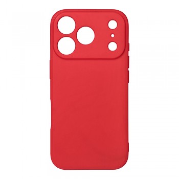 Kryt Soft pro iPhone 18 Pro / 17 Pro červený