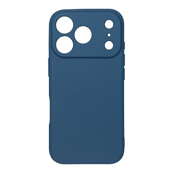 Kryt Soft pro iPhone 18 Pro / 17 Pro tmavě modrý