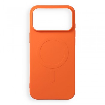 Silikonový kryt Silicone Mag Cover s podporou MagSafe pro iPhone 18 Pro Max / 17 Pro Max oranžový