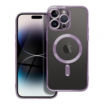 Kryt Electro Mag Cover pro iPhone 18 Pro / 17 Pro s podporou MagSafe nebesky modrý
