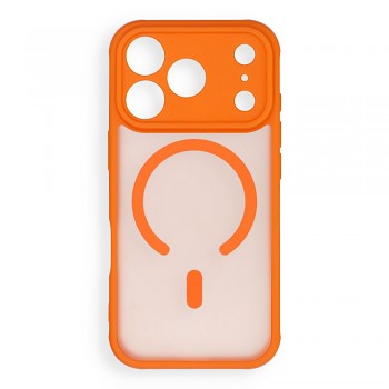 Kryt Full Matte Mag pro iPhone 18 Pro / 17 Pro s podporou MagSafe oranžový