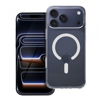 Kryt Forcell F-Protect Clear Hybrid Premium pro iPhone 18 Pro Max / 17 Pro Max s MagSafe průhledný