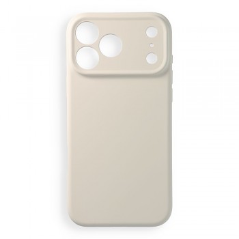 Kryt pro iPhone 18 Pro Max / 17 Pro Max Forcell F-Protect Rubber Premium s podporou MagSafe krémově bílý