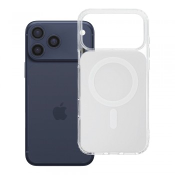 Kryt Clear Fusion Mag Cover pro iPhone 18 Pro Max / 17 Pro Max s MagSafe bílý