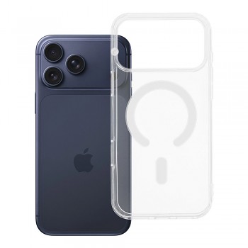 Kryt Clear Mag Cover s MagSafe pro iPhone 18 Pro Max / 17 Pro Max transparentní