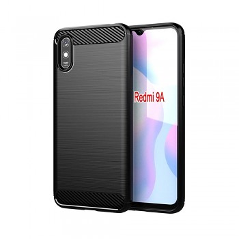 Kryt Carbon pro Xiaomi Redmi 9A / 9AT černý