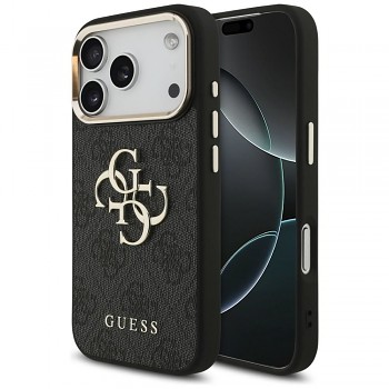 Kryt Guess PU Big 4G Classic Logo pro iPhone 18 Pro / 17 Pro GUE005483 černý zlatý