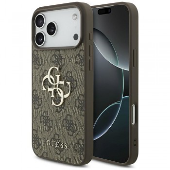 Kryt Guess 4G Big Logo pro iPhone 18 Pro / iPhone 17 Pro GUE005601 hnědý