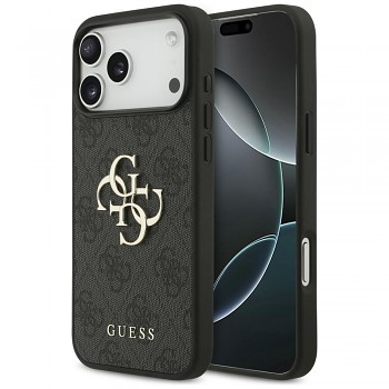 Kryt Guess 4G Big Logo GUE005524 pro iPhone 18 Pro Max / 17 Pro Max černý
