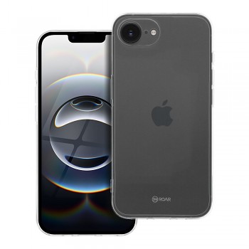 Kryt Roar Colorful Jelly pro iPhone 16e průhledný
