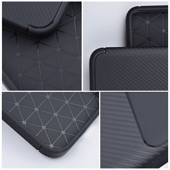 Kryt Carbon Premium pro Samsung Galaxy A23 5G černý