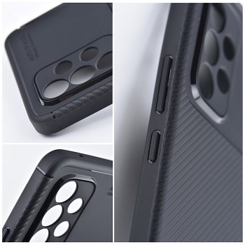Kryt Carbon Premium pro Samsung Galaxy S25 FE černý