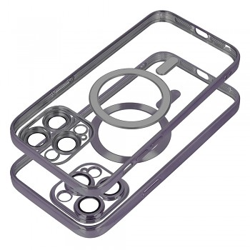 Kryt Electro Mag Cover pro iPhone 11 Pro s podporou MagSafe černý