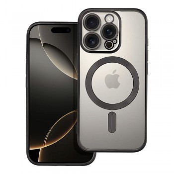 Kryt Electro Mag Cover pro iPhone 16 Pro s MagSafe černý