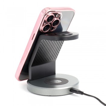 Kryt Electro Mag Cover pro Samsung Galaxy A26 kompatibilní s MagSafe růžovozlatý