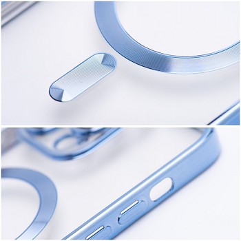 Kryt Electro Mag Cover pro iPhone 17 s MagSafe modrý