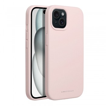 Kryt Roar Cloud Skin pro iPhone 15 světle růžový