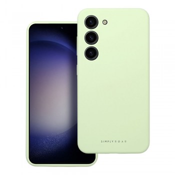 Kryt Roar Cloud Skin pro Samsung Galaxy S24 5G světle zelený