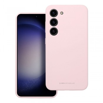 Kryt ROAR Cloud Skin pro Samsung Galaxy S25 5G světle růžový