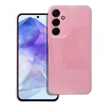Kryt Clear Case 2 mm Blink pro Samsung Galaxy A55 5G růžový