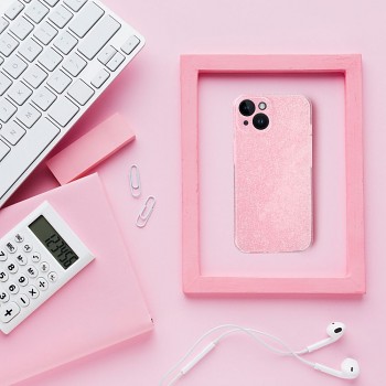 Kryt Clear Case 2 mm Blink pro iPhone 16 růžový