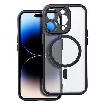 Kryt Full Matte Mag Cover pro Samsung Galaxy A36 s podporou MagSafe černý