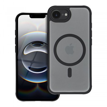 Kryt Full Matte Mag Cover pro iPhone 16e (SE 4 2025) / 17e s MagSafe černý