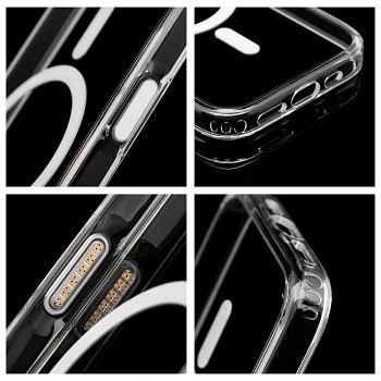 Kryt Clear Mag Cover Elite pro iPhone 17 s MagSafe transparentní