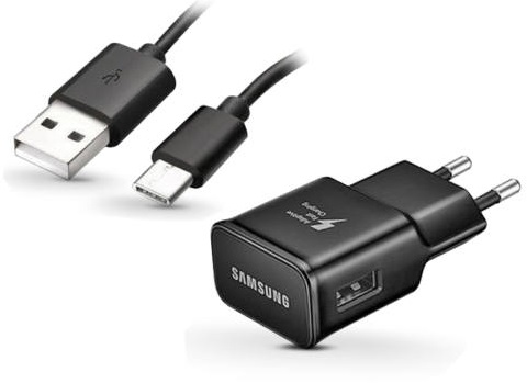 Originální nabíječka na mobil Samsung EP-TA20EBE + DG950CBE černá 19484