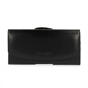 Pouzdro na opasek Telone VIVA Belt Holster vel. 16 pro iPhone 11 Pro / 13 / 14 / 15 a Samsung Galaxy S23 / S24 / S25 černé 145x75x14 mm