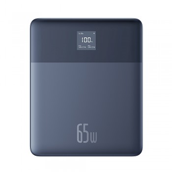 Baseus Power Bank Blade P10063801323-00 s USB-C kabelem 2x USB-C 65W 12000mAh modrá
