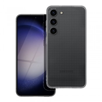Čirý kryt Clear Case 2 mm pro Samsung Galaxy S23 s ochranou fotoaparátu průhledný