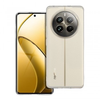 Zadní kryt Clear Case 2 mm pro Realme 12 Pro 5G s ochranou fotoaparátu průhledný