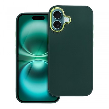 Kryt Frame pro iPhone 16 zelený
