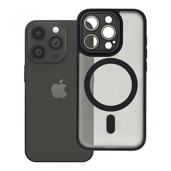 Kryt Variete Mag Cover pro iPhone 15 Pro s podporou MagSafe černý