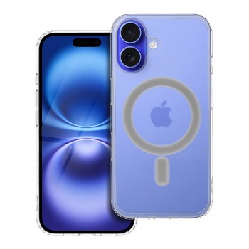 Kryt Clear Mag Cover pro iPhone 16 s podporou MagSafe průhledný